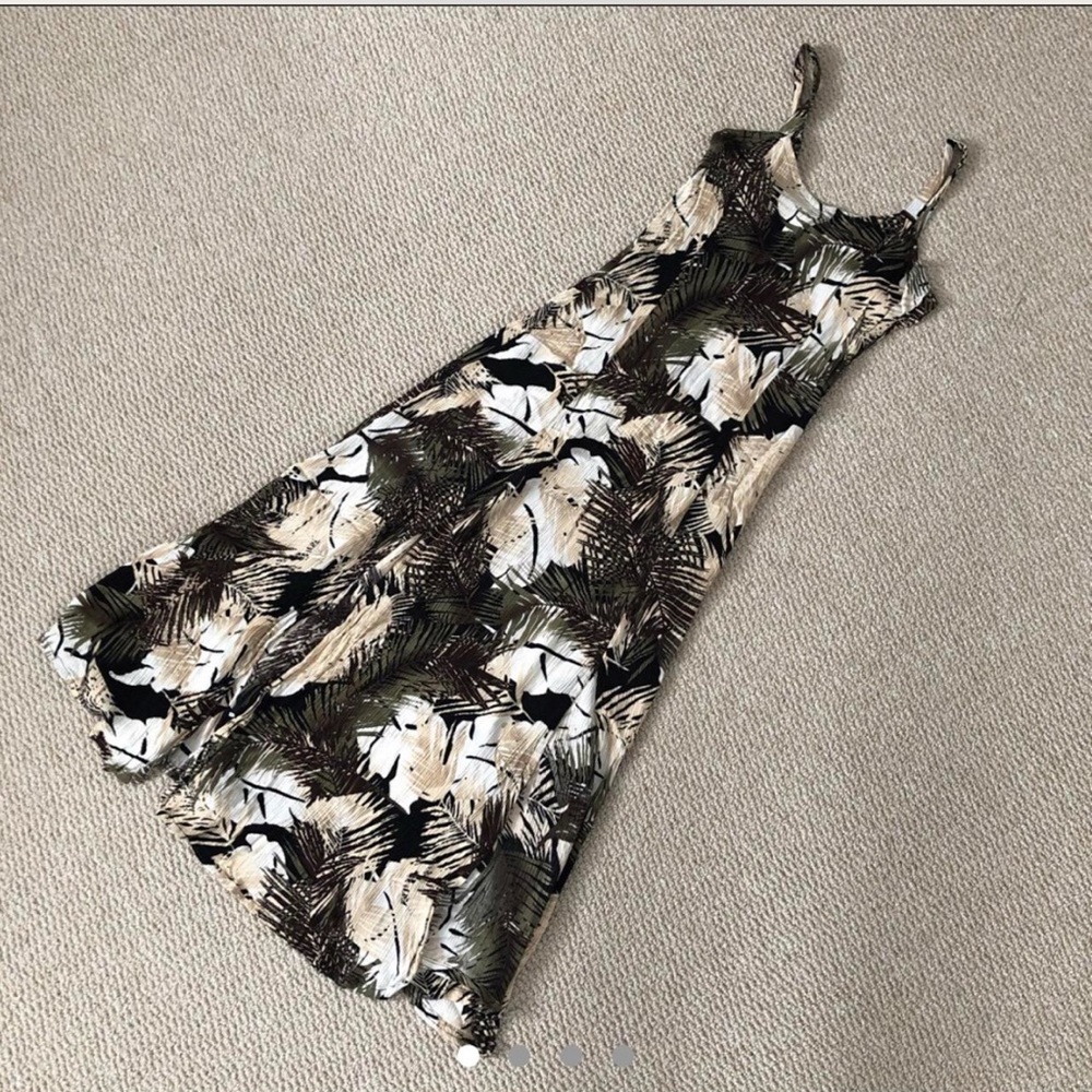 Tropical Print Dress